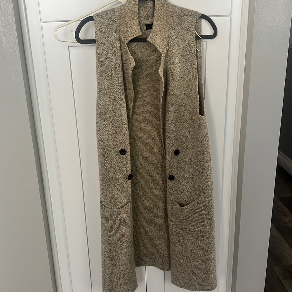Knit Duster/ Tunic size L